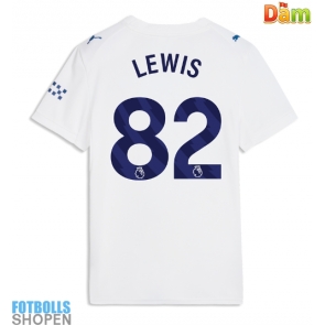 Billiga Manchester City Rico Lewis #82 Tredjeställ Dam 2026-27 Kortärmad